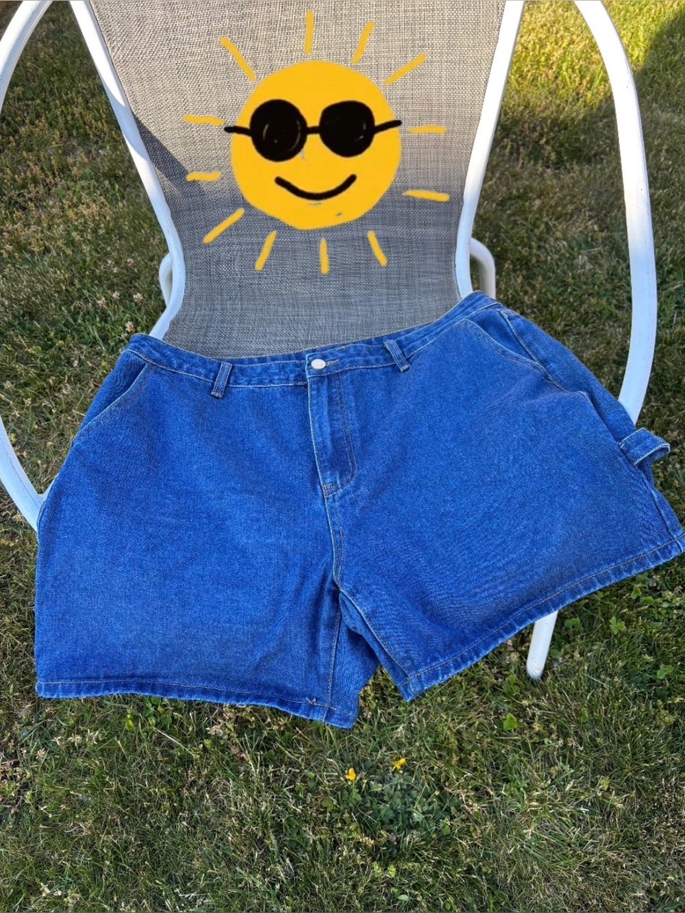 Carpenter Denim Shorts